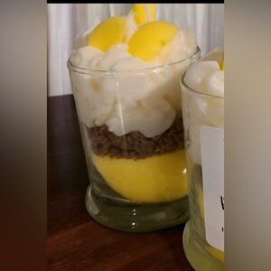Lemon 🍋 Pound Cake Dessert Candle